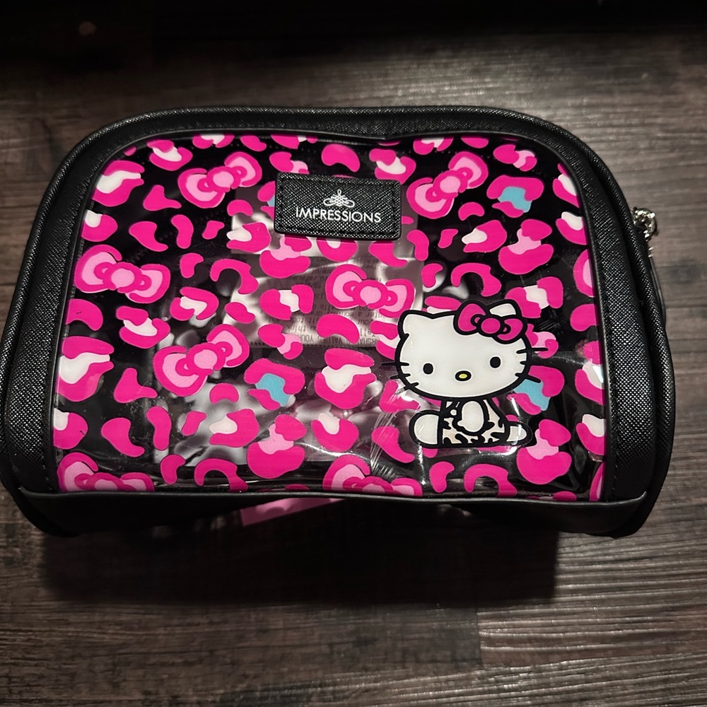 Double zipper Cosmetic Bag
